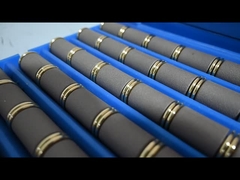 27 কেভি 82.5 পিএফ উচ্চ ভোল্টেজ সিরামিক ক্যাপাসিটর স্যান্ড ব্লাস্টড ইলেকট্রোড উচ্চ কার্যকারিতা সজ্জিত