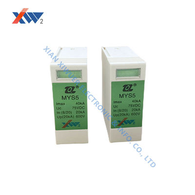 75V 20kA 40kA একক ফেজ পাওয়ার ওভারজার্জ সুরক্ষা ডিভাইস এসি ওভারজার্জ সুরক্ষা